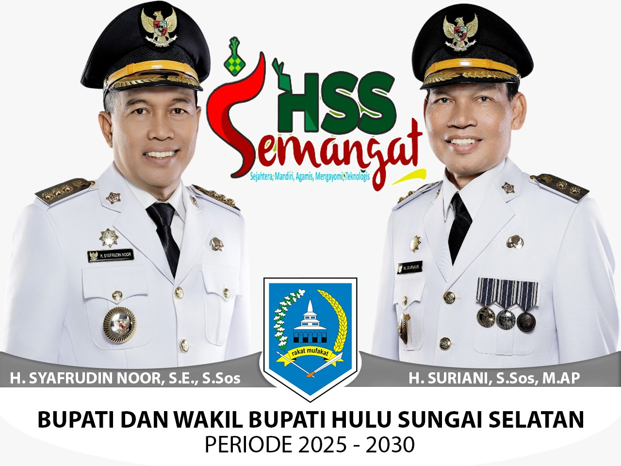 Bupati & Wakil Bupati HSS
