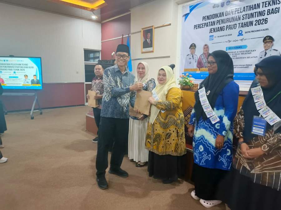 PENDIDIKAN DAN PELATIHAN TEKNIS PERCEPATAN PENURUNAN STUNTING BAGI GURU JENJANG PAUD  TAHUN 2026