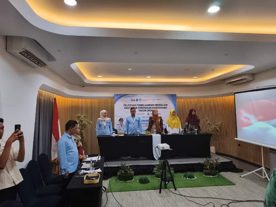PELATIHAN PEMBELAJARAN MENDALAM BAGI TUTOR PENDIDIKAN KESETARAAN TAHUN 2026   