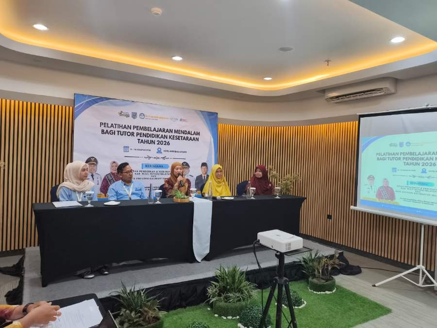 PELATIHAN PEMBELAJARAN MENDALAM BAGI TUTOR PENDIDIKAN KESETARAAN TAHUN 2026   