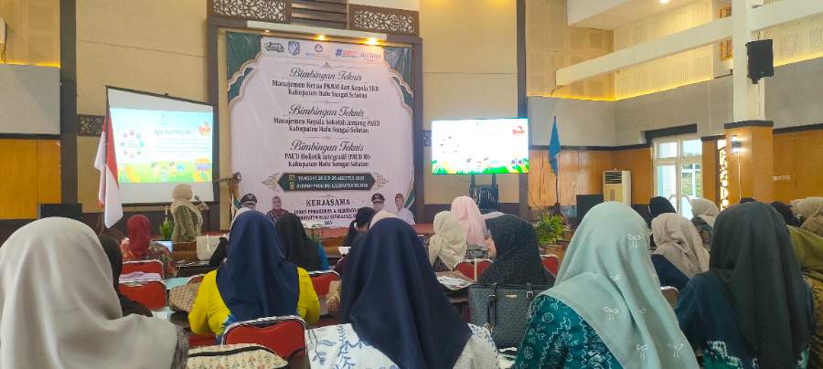 Bimbingan Teknis Paud Holistik Integratif (Paud HI) Kabupaten Hulu Sungai Selatan 