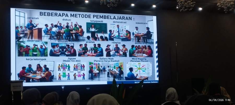 PELATIHAN PEMBELAJARAN MENDALAM BAGI GURU PAUD